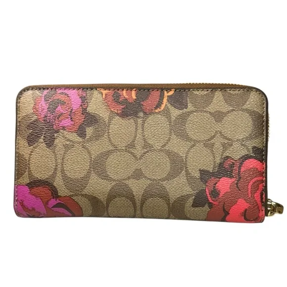 Coach Rowan Rose Signature Crossbody Satchel Set with Wallets (3 Piece Set) - Picture 9 of 15